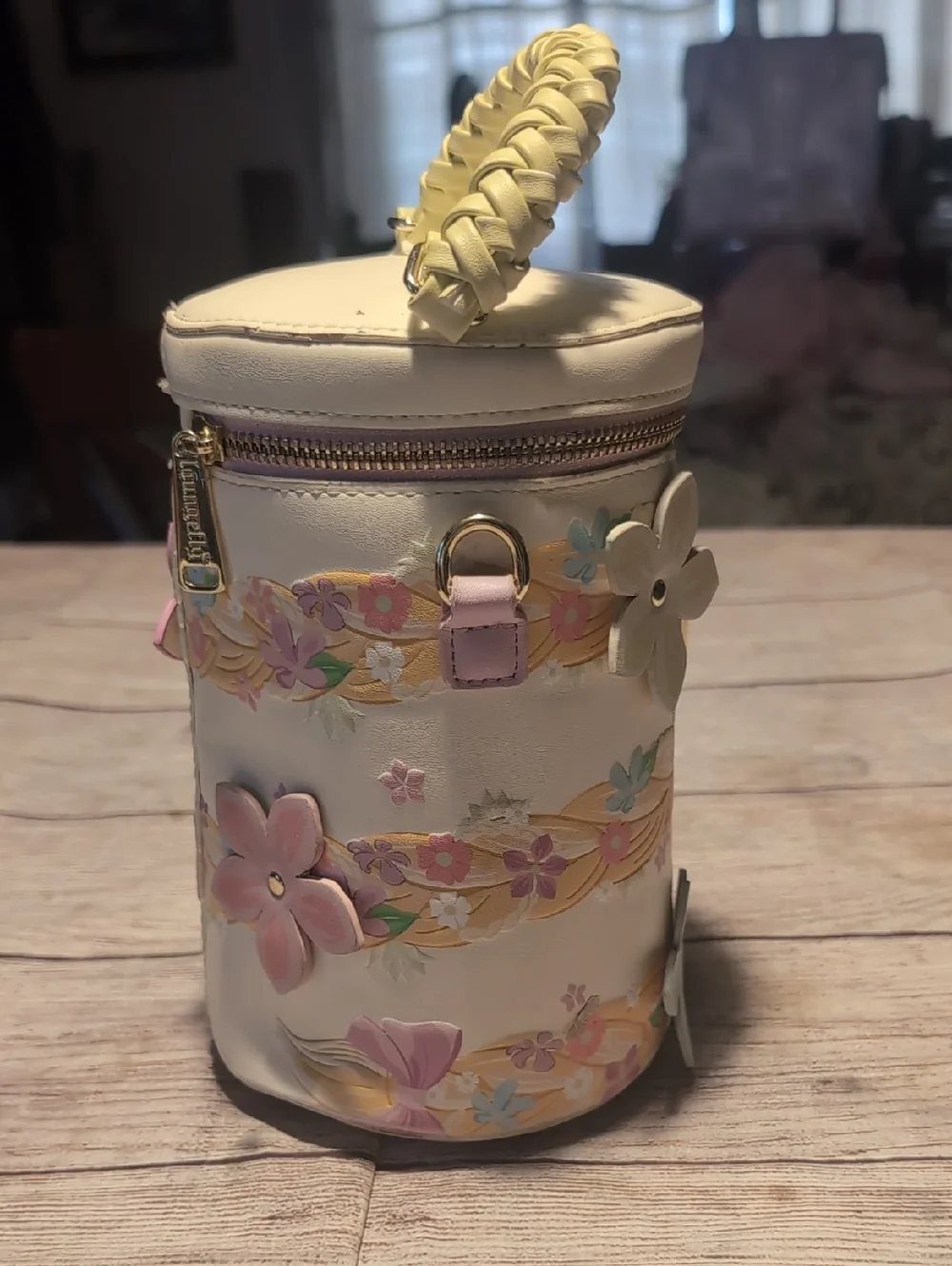 Loungefly Disney Tangled Rapunzel Golden Hair Crossbody Box Lunch Exclusive